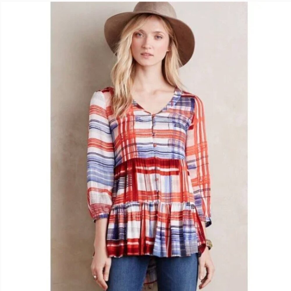 Maeve Lila Tiered Tunic
